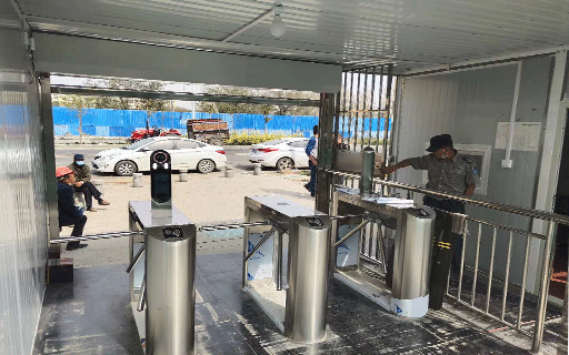 工地實名制人臉識別三輥閘